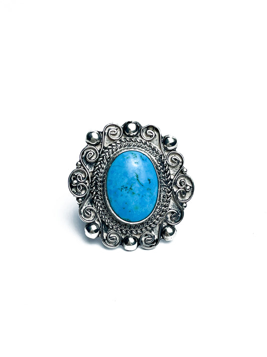 Turquoise Silver Ring